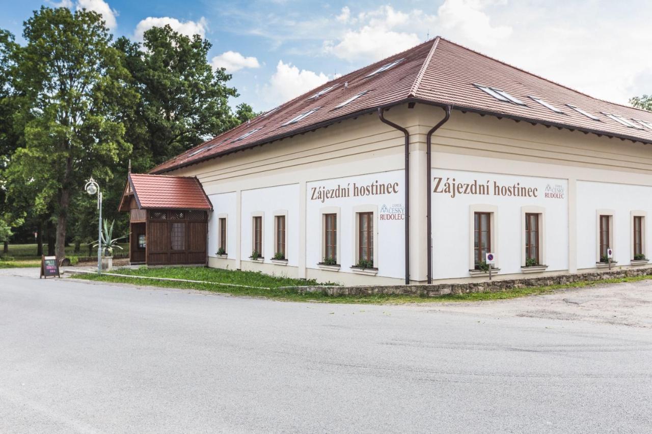 Pivovar A Penzion Grasel Český Rudolec Exteriör bild